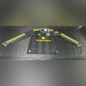 Soccer Manchester United 25/26 Men's Long Sleeve Third Auth JP3040 Sz Medium.
